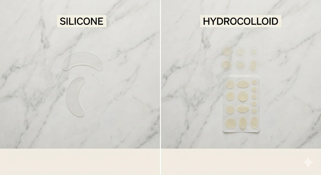 Silicone vs hydrocolloid wrinkle patches: what is the difference?
