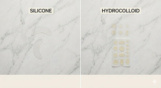 Silicone vs hydrocolloid wrinkle patches: what is the difference?